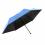 Knirps US.050 MANUAL UV Regenschirm (blau/coating schwarz)